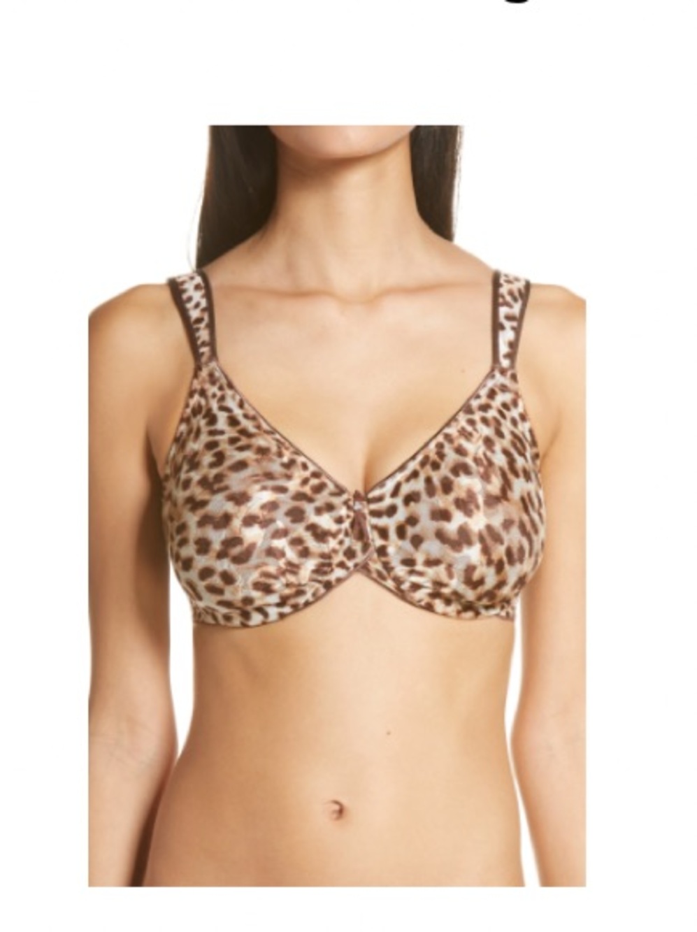 Wacoal Awareness Underwire Bra in Leopard-Print